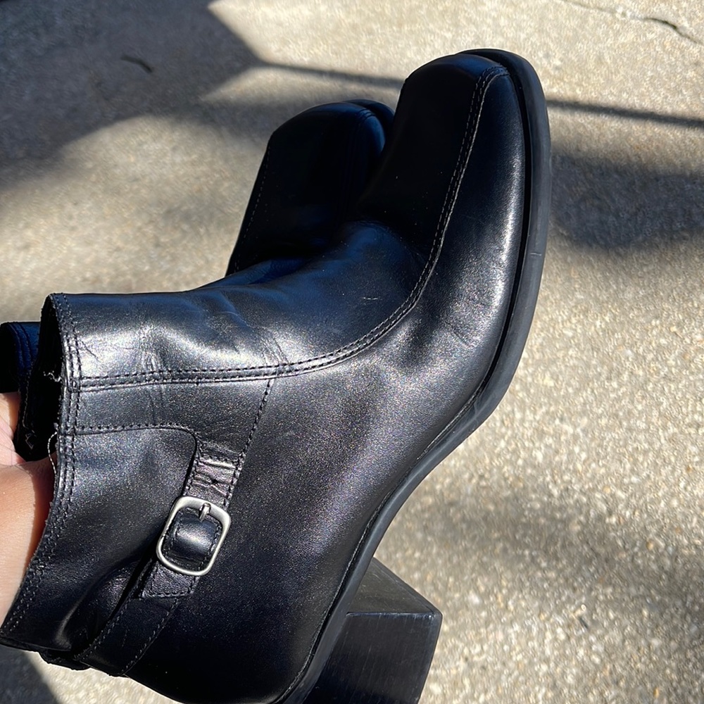 Black boots